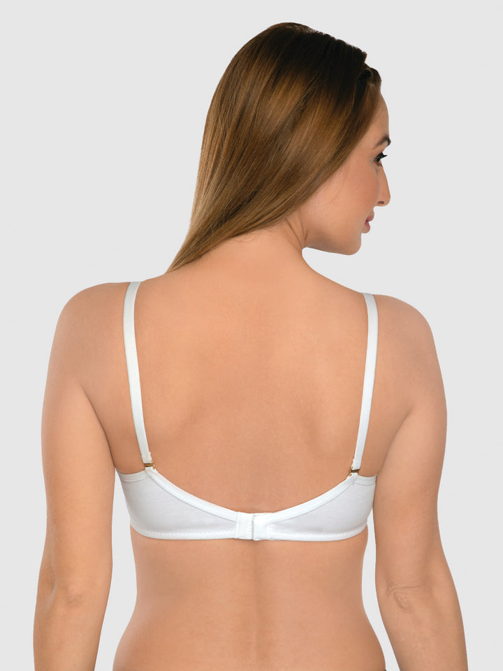 Daisy Dee White Highly Padded Non-Wired Full Coverage T-Shirt Bra - NMPL-White