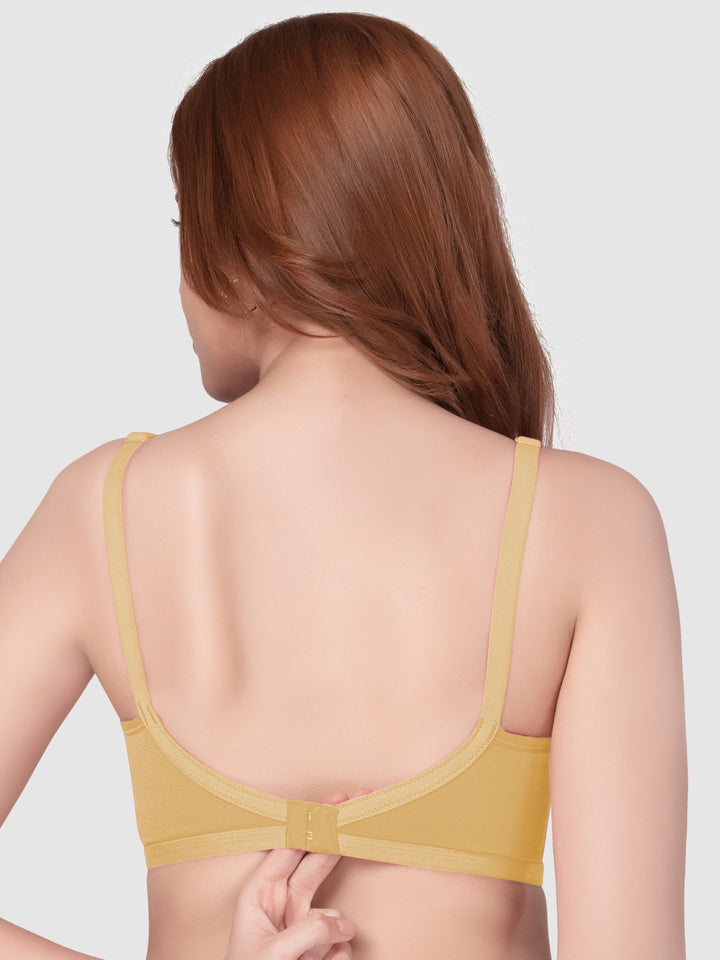 Daisy Dee Skin Non Padded Non Wired Full Coverage Bra - NRYN-Skin
