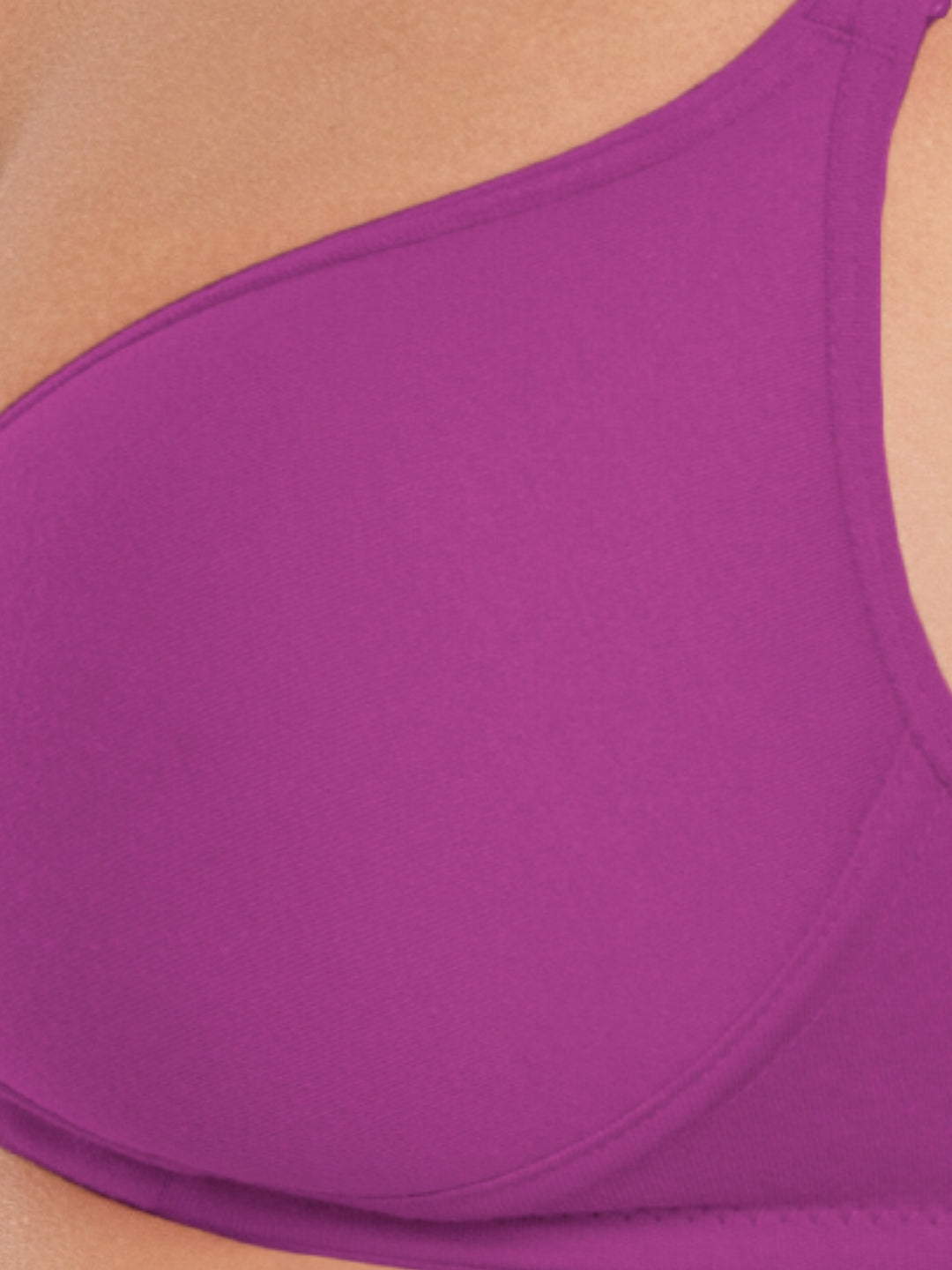 Daisy Dee Mauve Padded Non Wired 3/4th Coverage Everyday Bra - NMSTI-Mouve