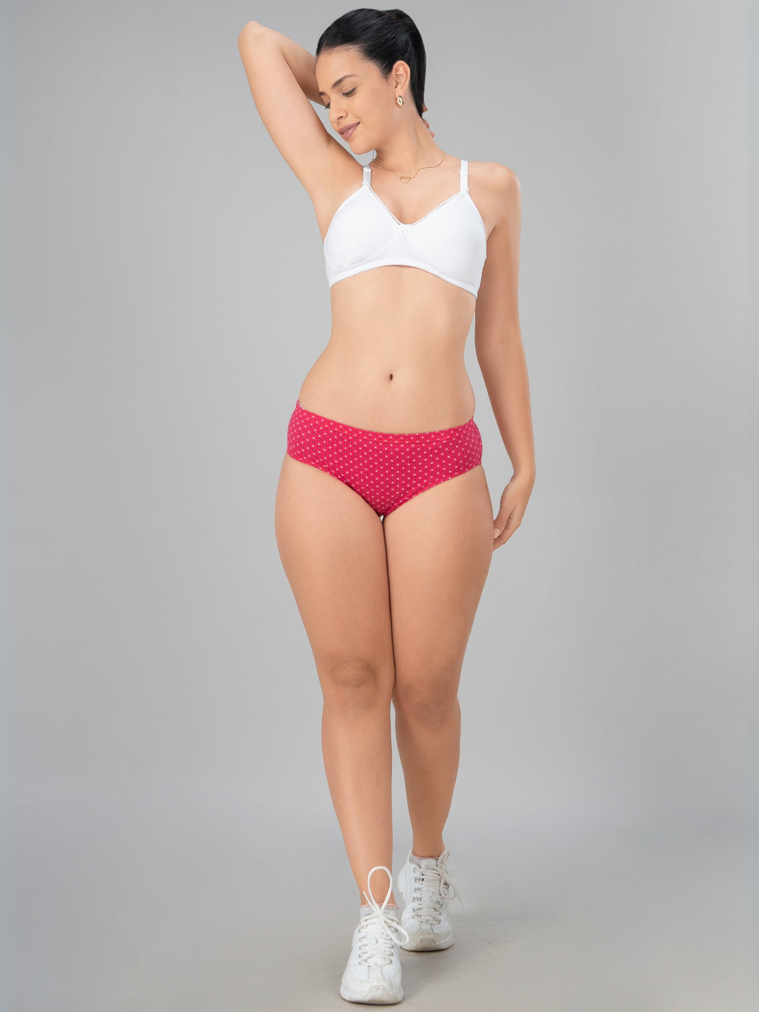 Lovable White Non Padded Non Wired Full Coverage Bra MARVEL-White