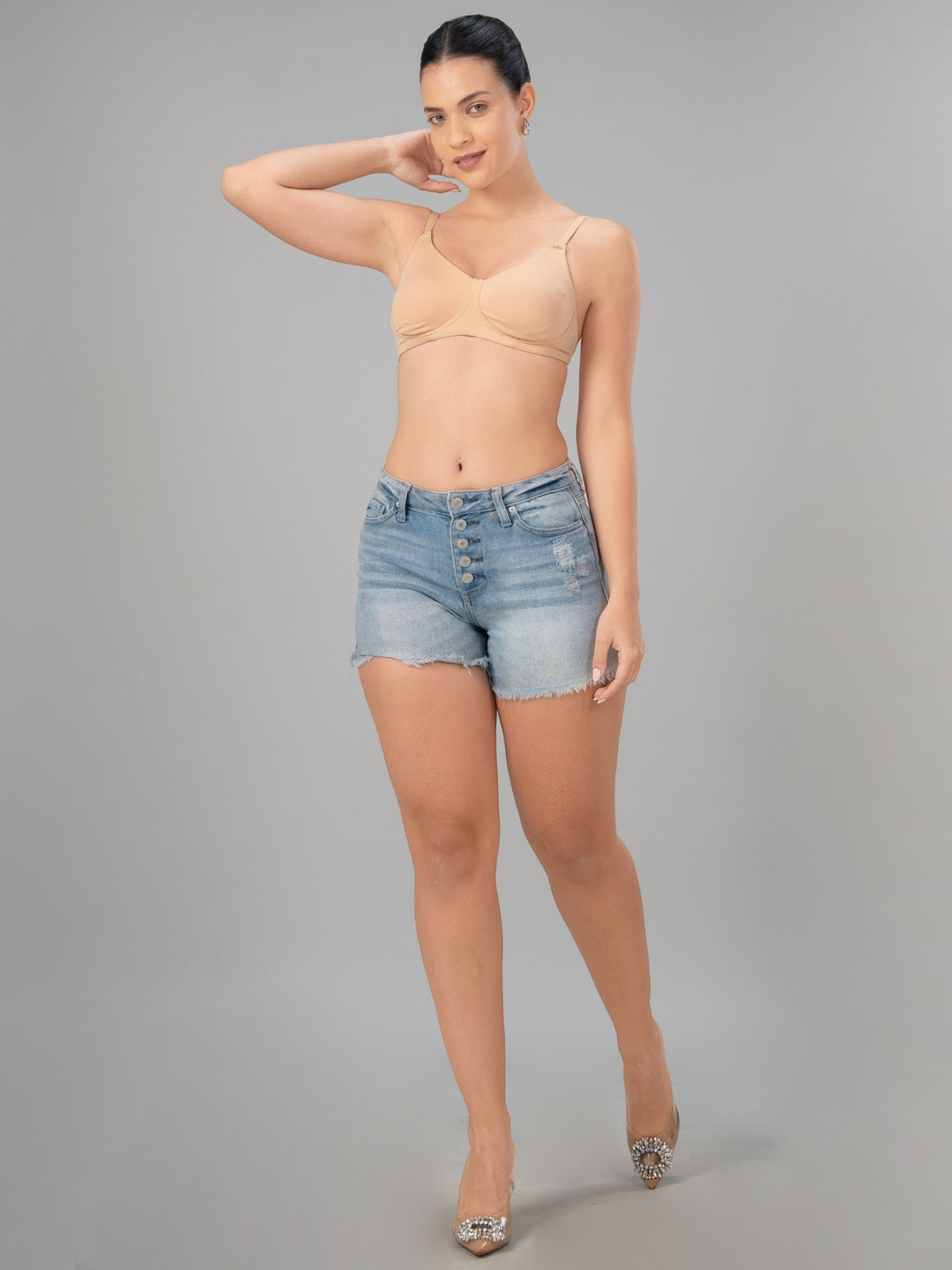 Lovable Skin Non Padded Non Wired Full Coverage Bra MYFITBRA-Skin