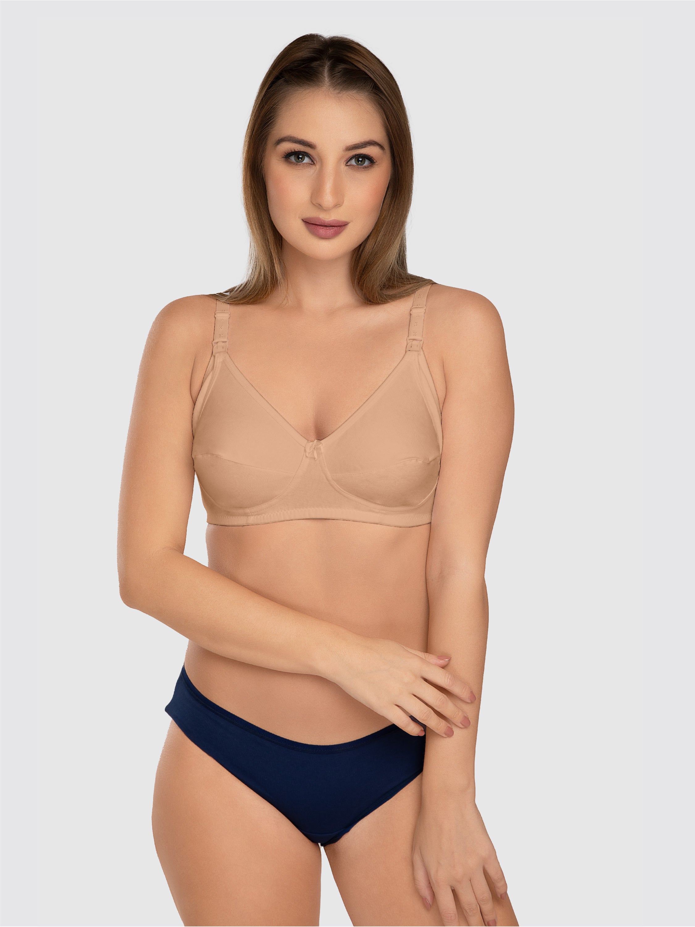 Daisy Dee Skin Non Padded Non Wired Full Coverage Maternity Bra -DAINTY-Skin