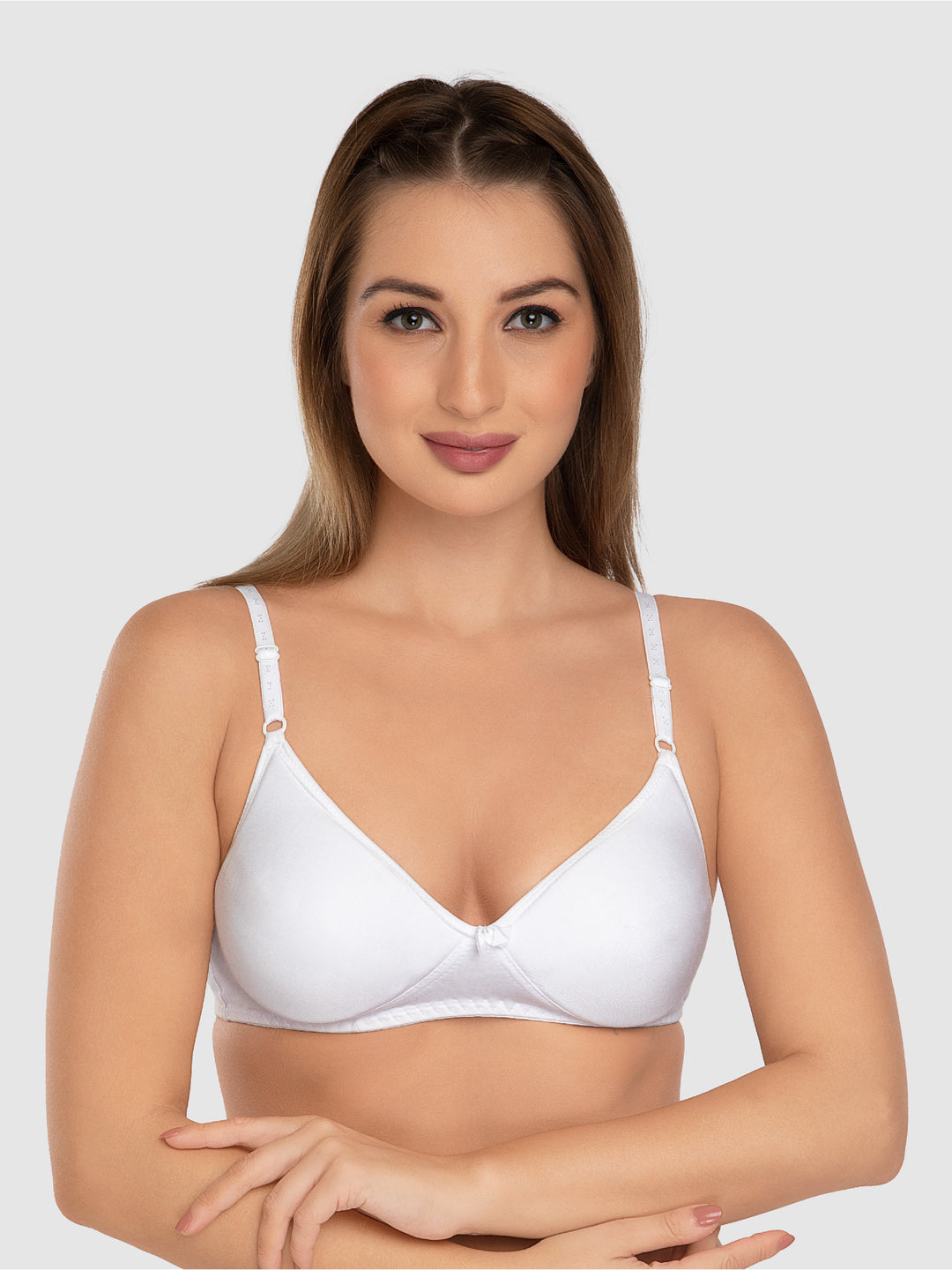 Daisy Dee White Padded Non Wired Full Coverage Bra NALAMDE-White