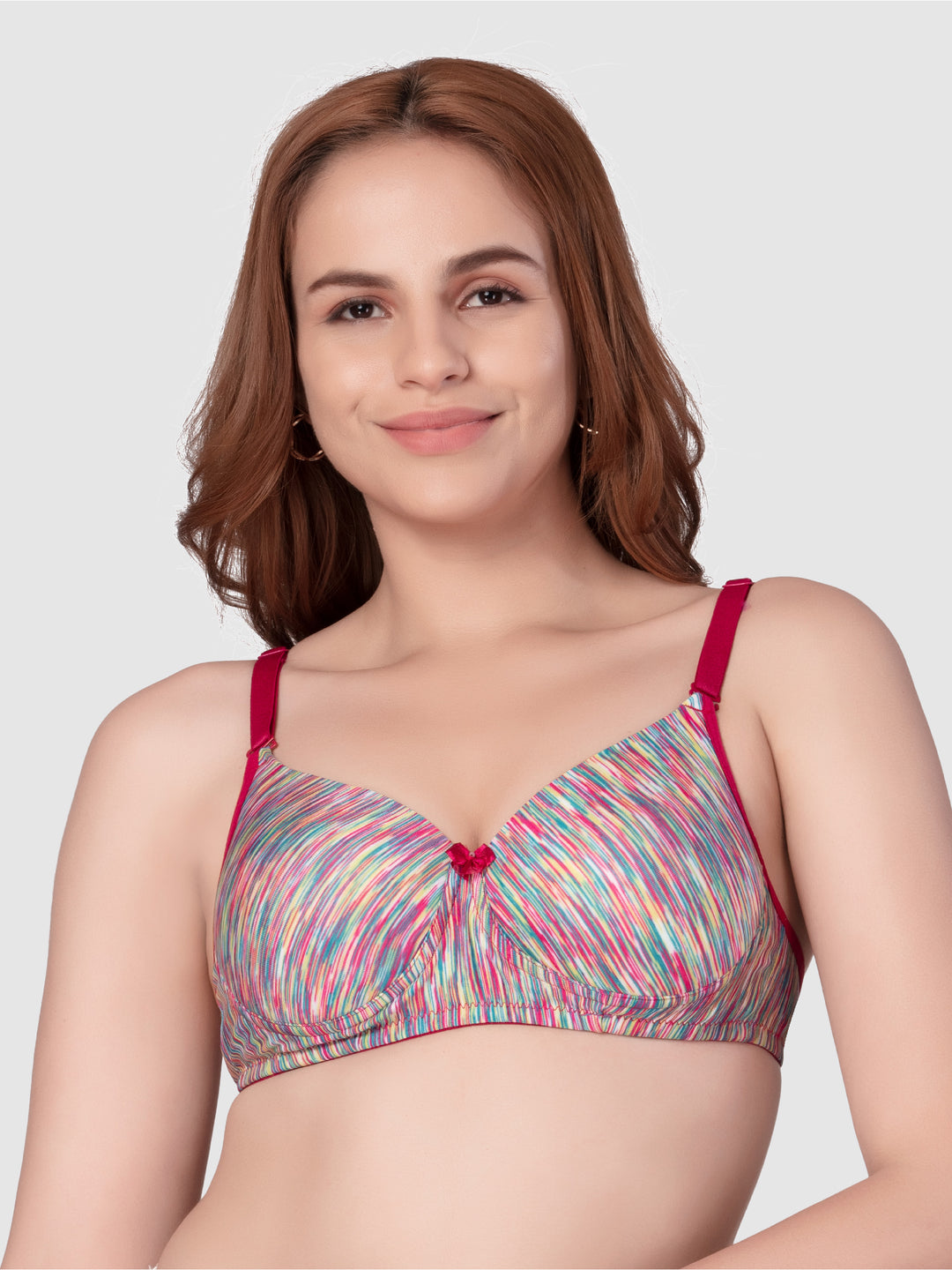 Daisy Dee Rainbow Melange Padded Non Wired Full Coverage Bra NSGNRA-R.BOW/MLG