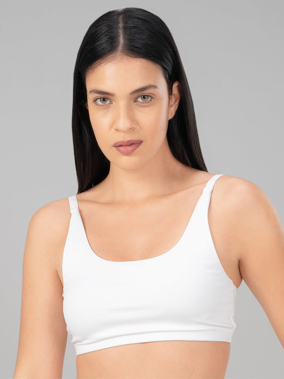 Lovable White Non Padded Non Wired Full Coverage Bra - VITALITY CAMI-White