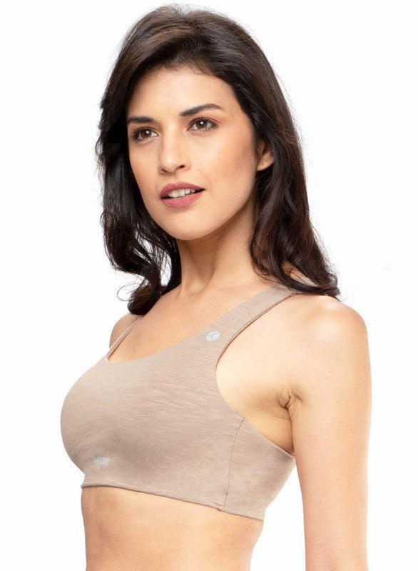 Lovable Skin Non Padded Non Wired Full Coverage Bra VITALITY SPORTS BRA-Skin