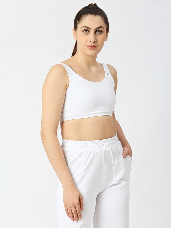 Lovable White Padded Non Wired Full Coverage Bra SEA SIDE-WHITE