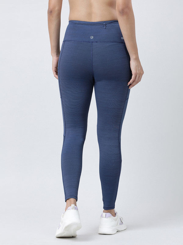 Women Denim Blue  Solid Track Pants & Joggers-STRIDE PANT-DB