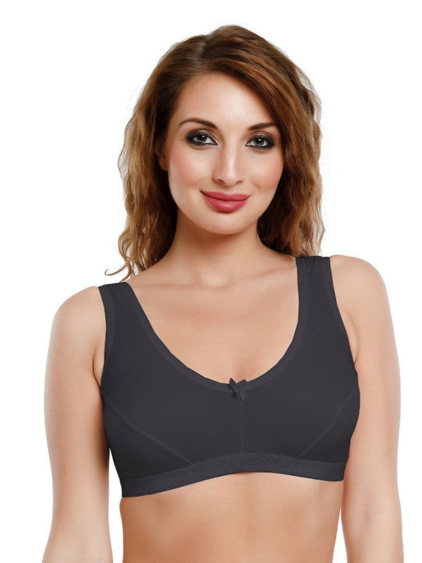 Daisy Dee Black Non Padded Non Wired Full Coverage Bra NLRA_Black-Lovable India