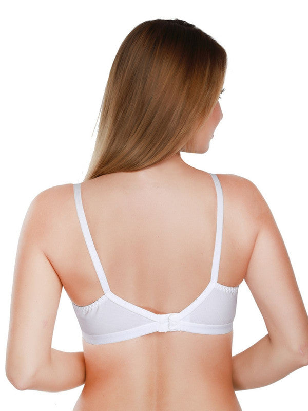 Daisy Dee White Non Padded Non Wired Full Coverage Bra NILIGNCE_White-Lovable India