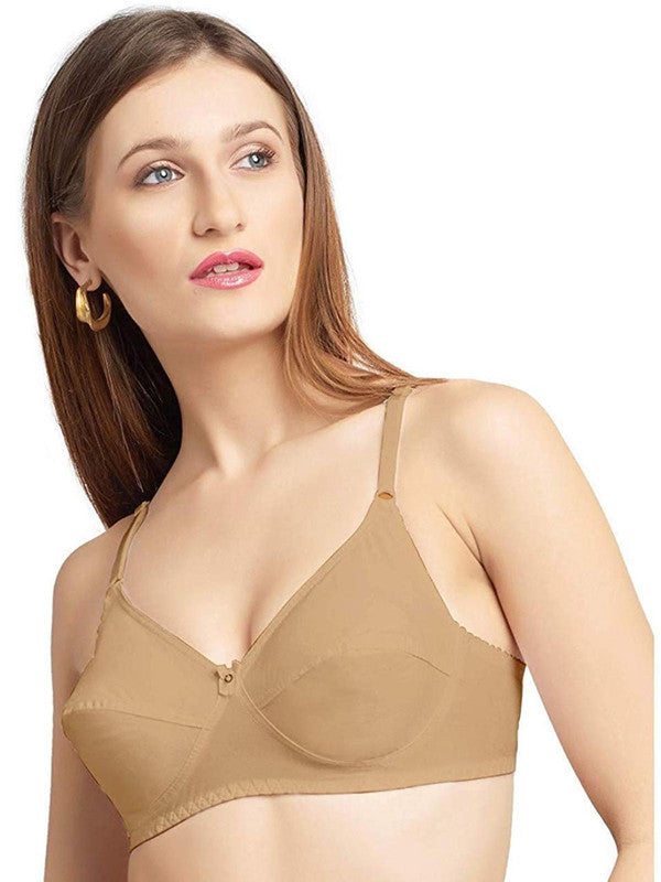 Daisy Dee Skin Non Padded Non Wired Full Coverage Bra NMELN_Skin-Lovable India