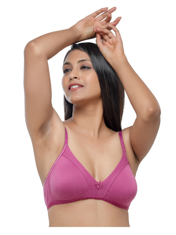 Daisy Dee Orchid Pink Non Padded Non Wired Medium Coverage Bra -EMBRACE_O.Pink-Lovable India