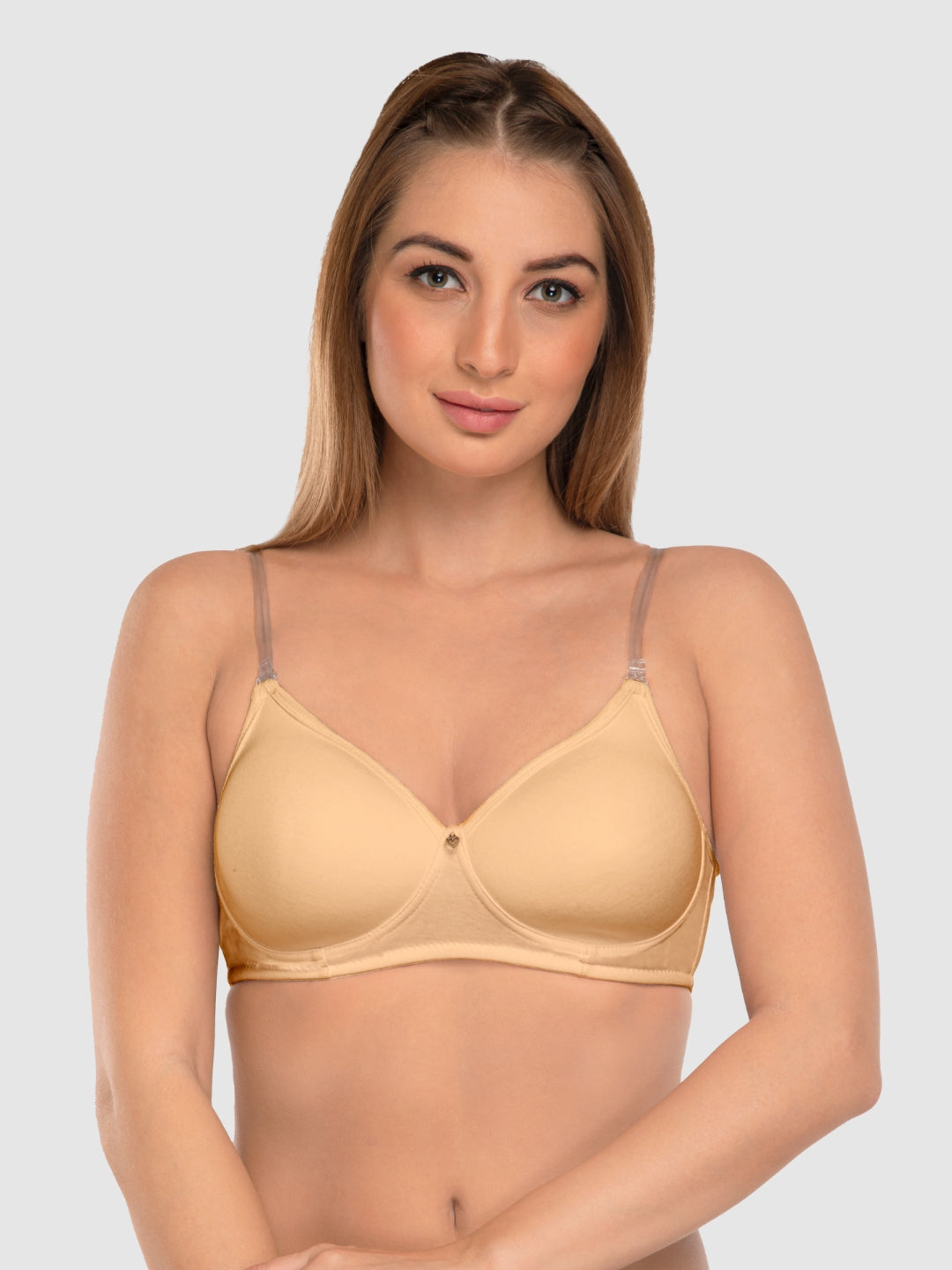 Daisy Dee Skin Highly Padded Non-Wired Full Coverage T-Shirt Bra - NMPL-SKIN