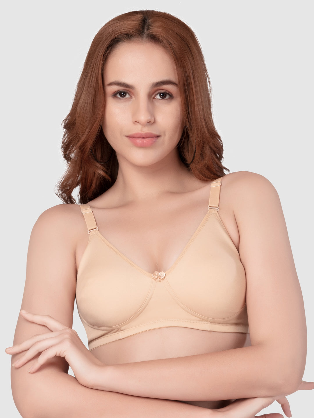 Daisy Dee Skin Non Padded Non Underwired Full Coverage T-Shirt Bra - NYSIKA-Skin