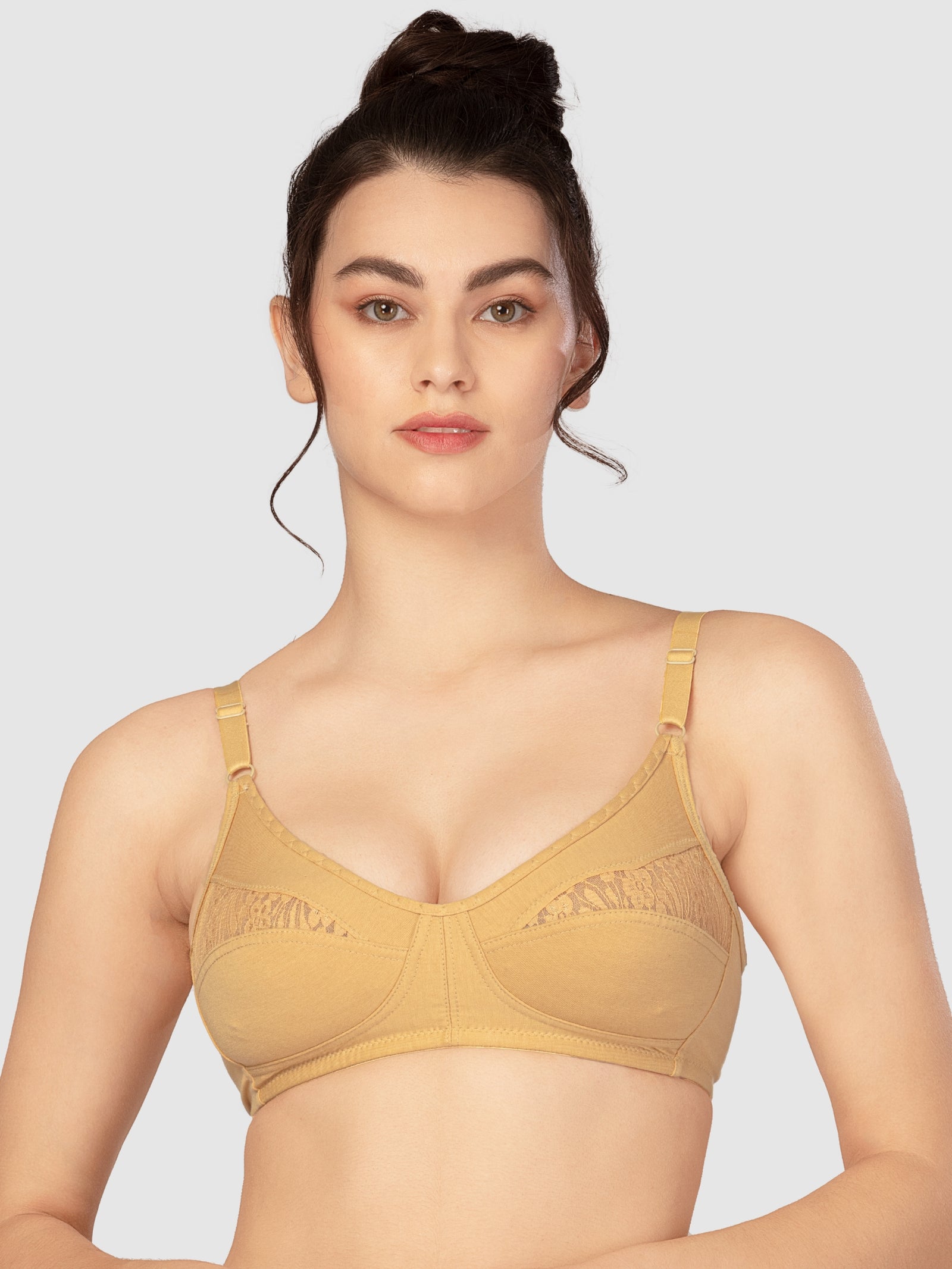 Lovable Skin Non Padded Non Wired Full Coverage Bra L-0196-SKIN