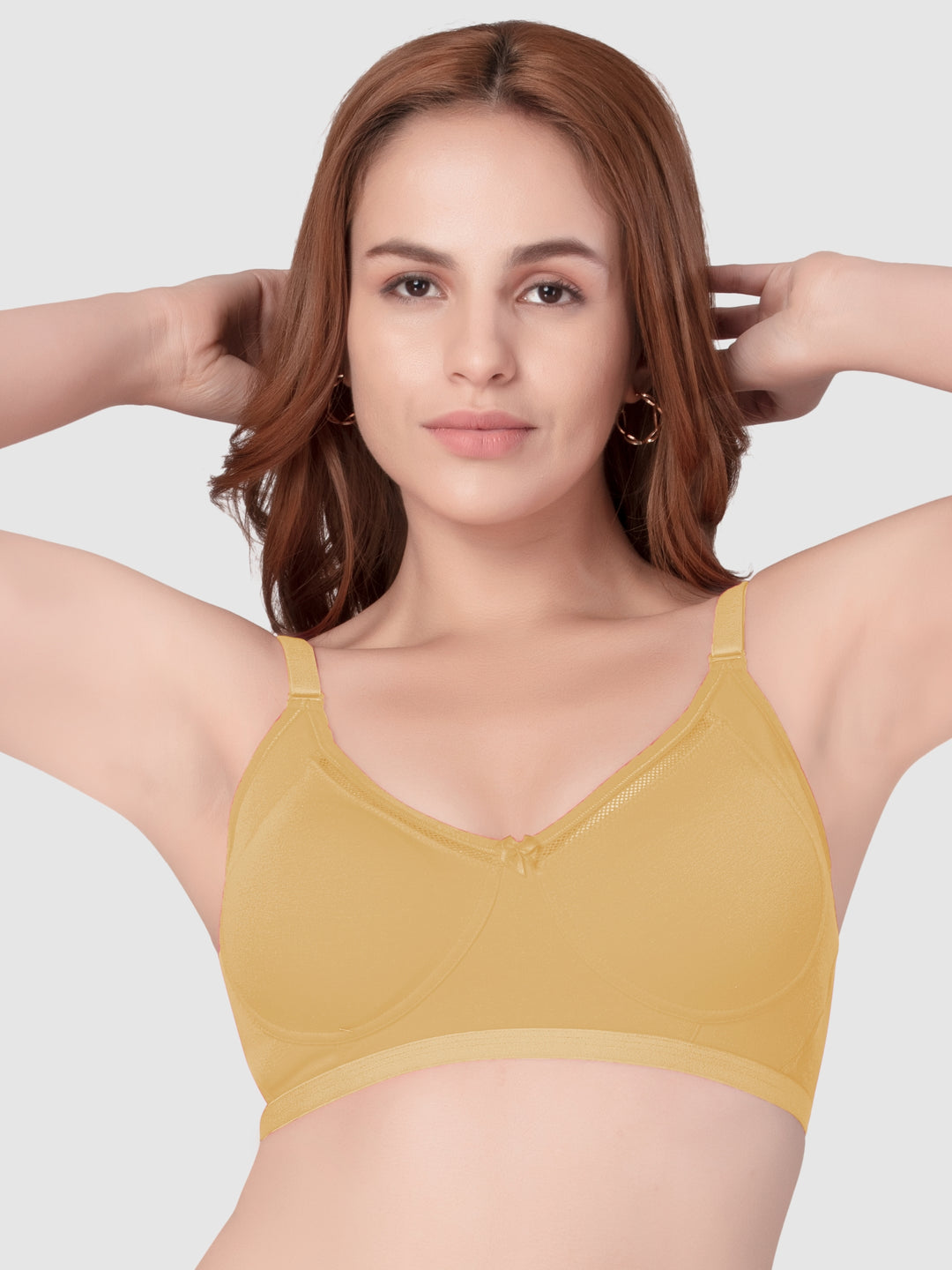 Daisy Dee Skin Non Padded Non Wired Full Coverage Bra - NRYN-Skin