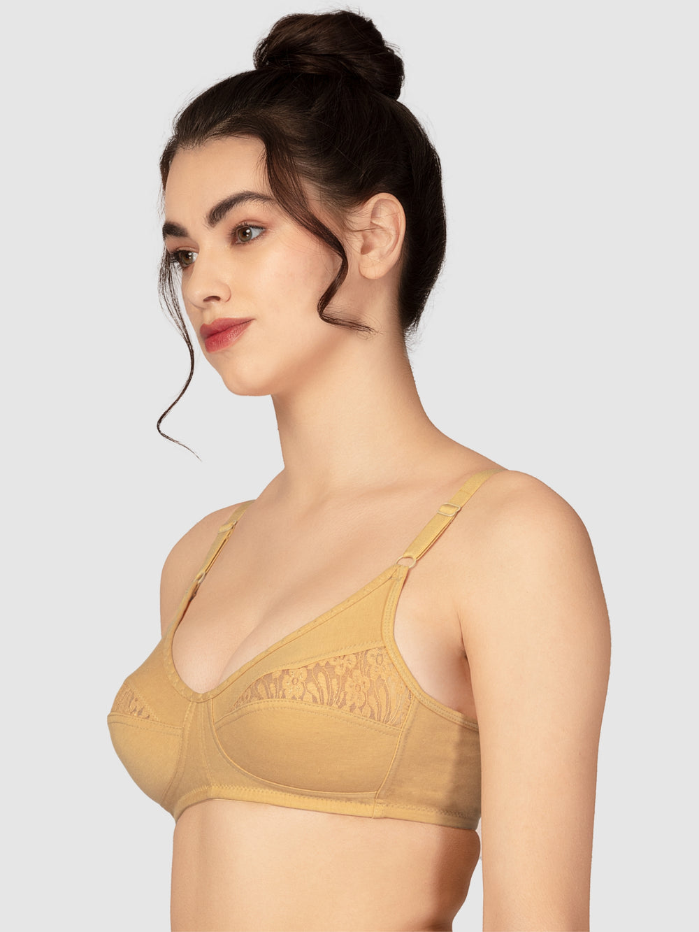 Lovable Skin Non Padded Non Wired Full Coverage Bra L-0196-SKIN