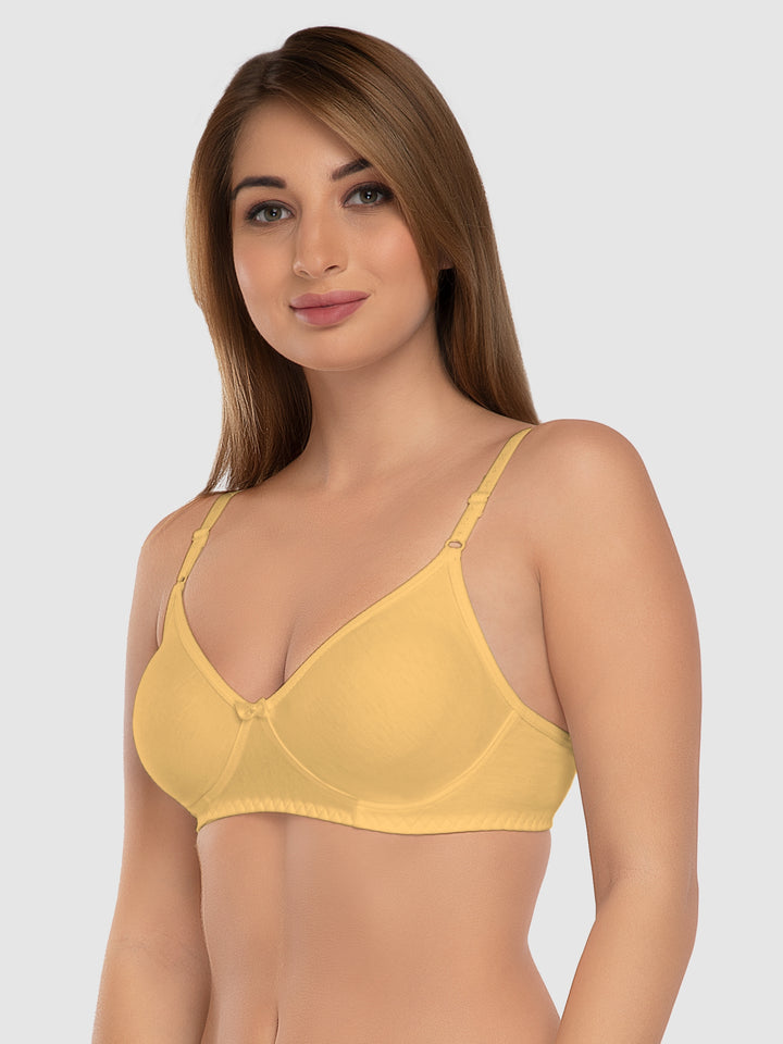Daisy Dee Skin Non Padded Non Wired Full Coverage Bra NSTRD-Skin