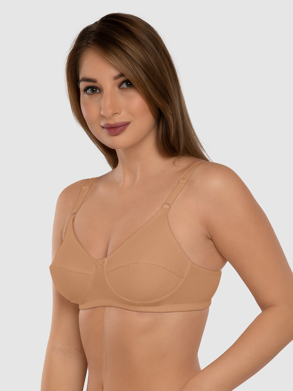 Daisy Dee Skin Non Padded Non Wired Full Coverage Bra NSHTL-Skin