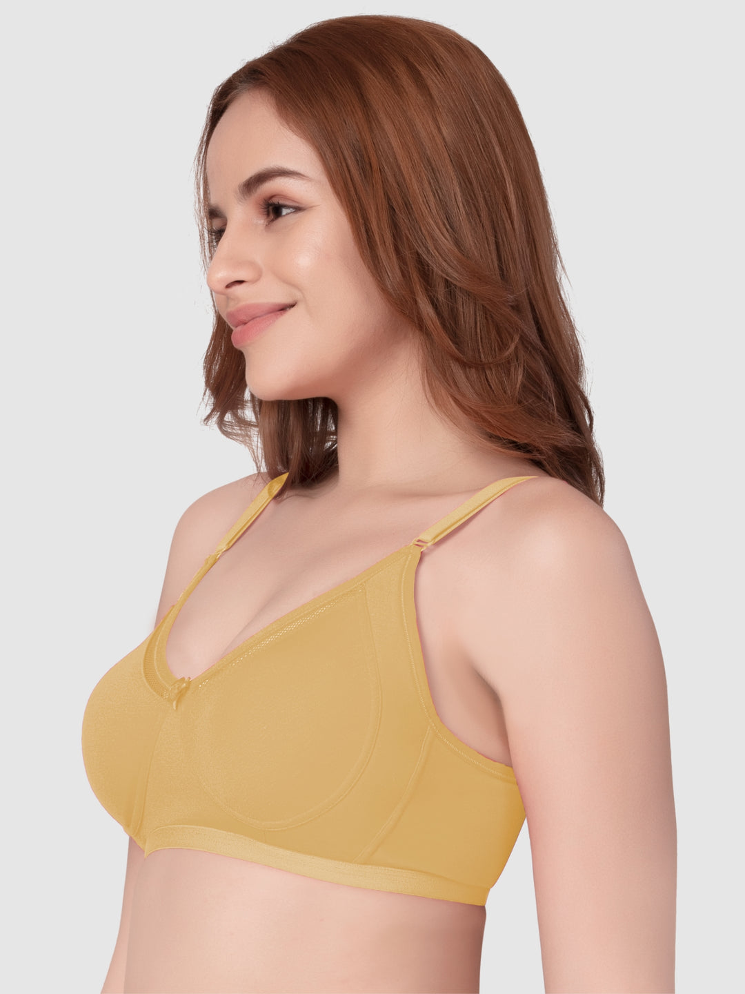 Daisy Dee Skin Non Padded Non Wired Full Coverage Bra - NRYN-Skin