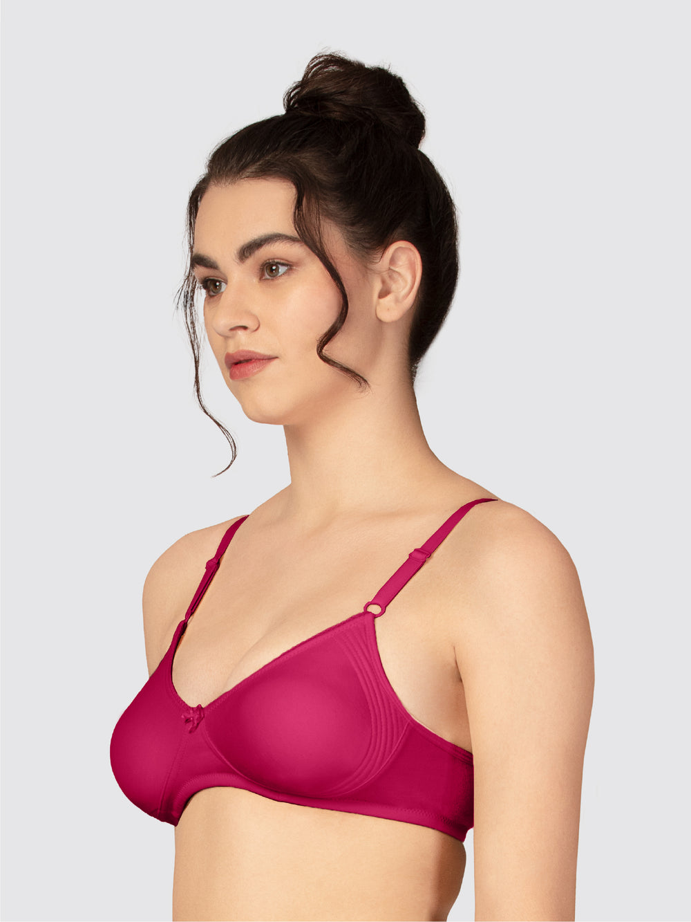 Lovable Violet Non Padded Non Wired Full Coverage Bra CLASSIC - VIOLET