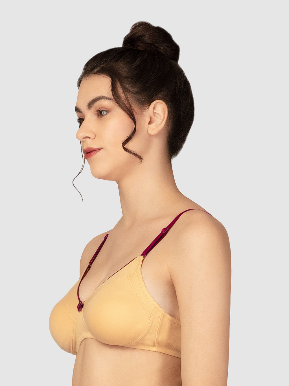 Lovable Skin Non Padded Non Wired Full Coverage Bra NOBEL-Skin