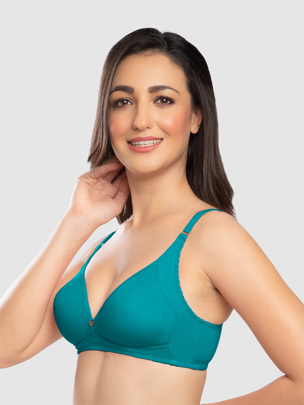 Lovable Mint Padded Non Wired Full Coverage Bra LE-234-Mint