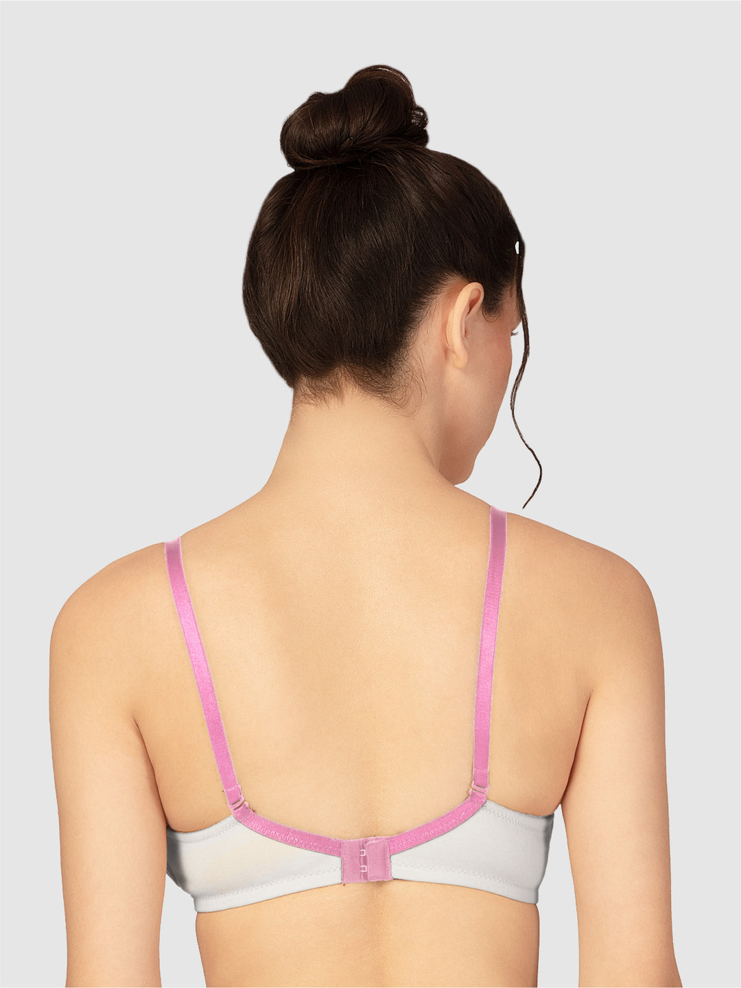 Lovable White Non Padded Non Wired Full Coverage Bra NOBEL-White