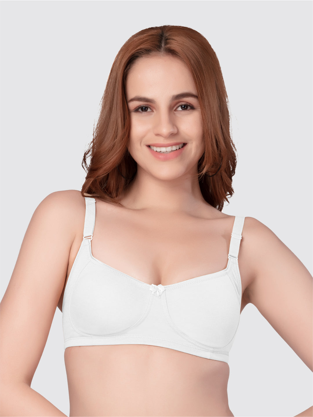 Daisy Dee White Non Padded Non-Wired Full Coverage T-Shirt Bra - NZYA-White