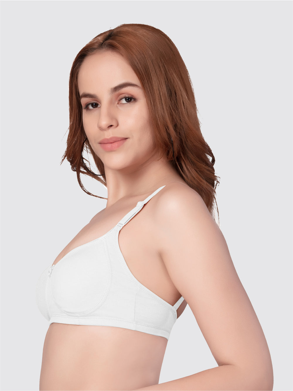 Daisy Dee White Non Padded Non-Wired Full Coverage T-Shirt Bra - NZYA-White