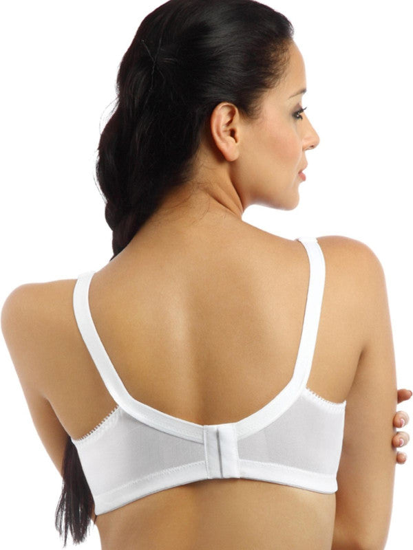 Lovable White Non Padded Non Wired Full Coverage Bra PD-6011-WHITE-Lovable India