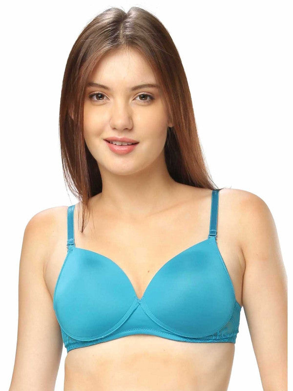 Lovable Mint Padded Non Wired 3/4th Coverage Bra - CONFI-45-Lovable India