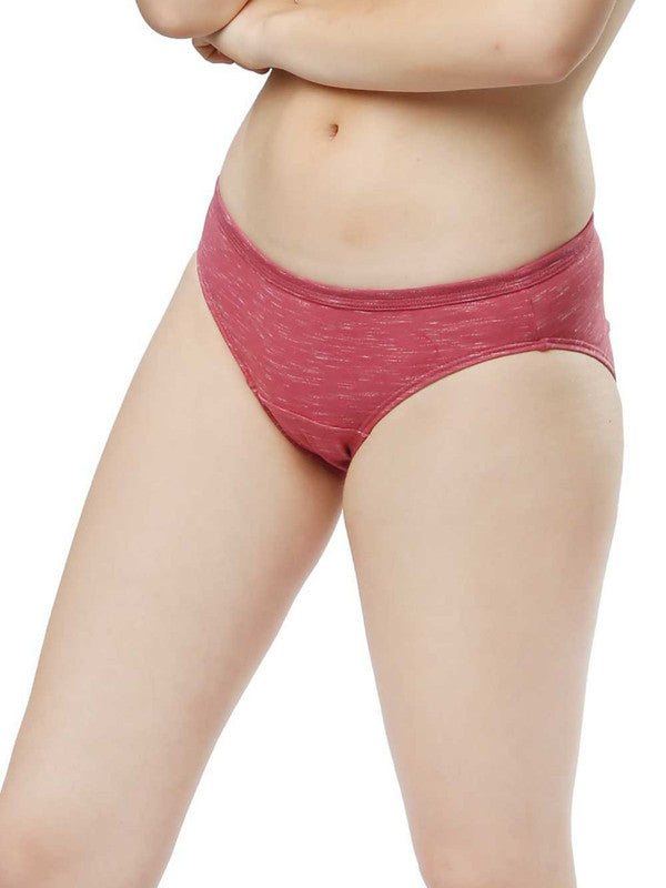 Women Peal-Red Solid Premium Panty - PREMIUMPANTIES-Peal-Red-Lovable India