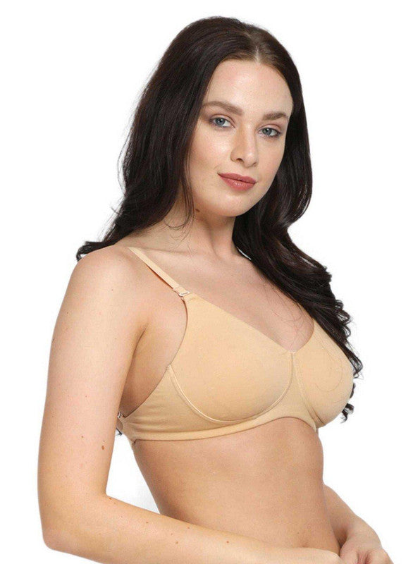 Lovable Skin Non Padded Non Wired 3/4th Coverage Bra MYFITBRA-Skin-Lovable India
