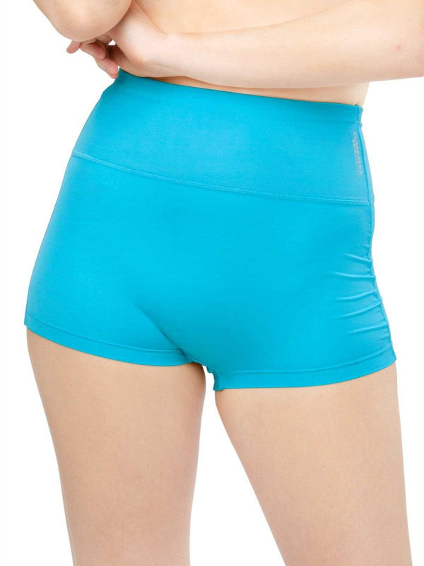 Women Blue Solid Boy Shorts Panty - WONDERKNICKER-Light-Blue-Lovable India