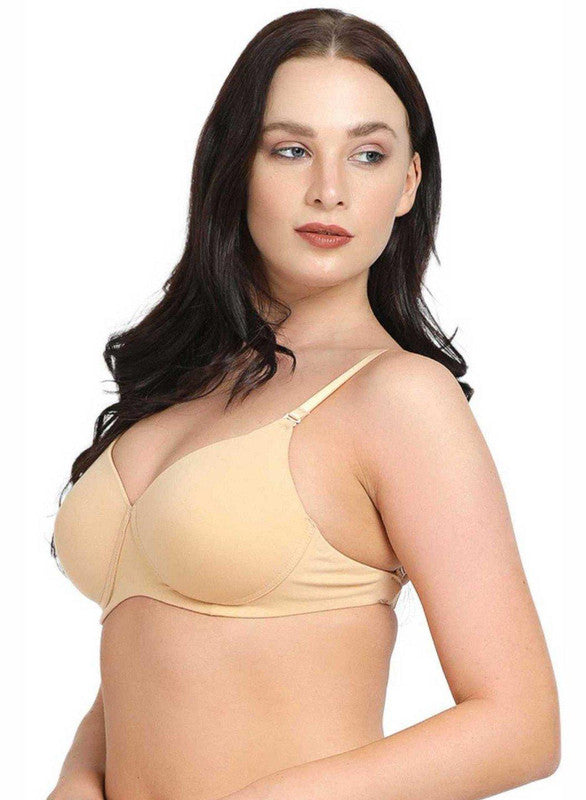 Lovable Skin Padded Non Wired Full Coverage Bra LBC06-Skin