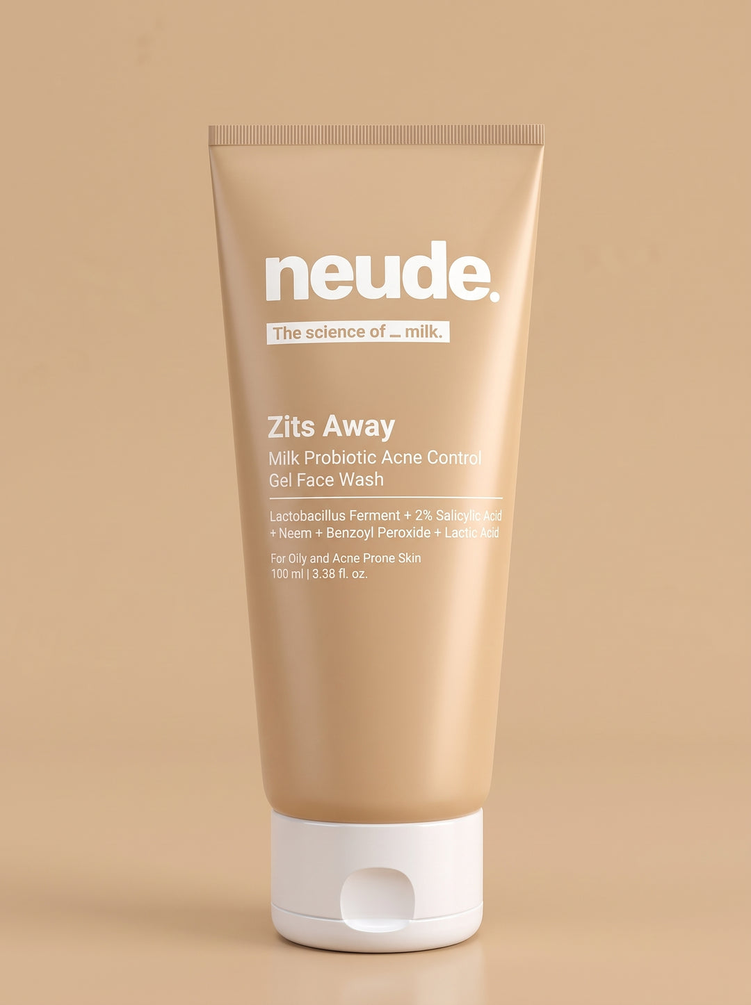 Be Neude Zits Away Acne Control Gel Face Wash - 100ml