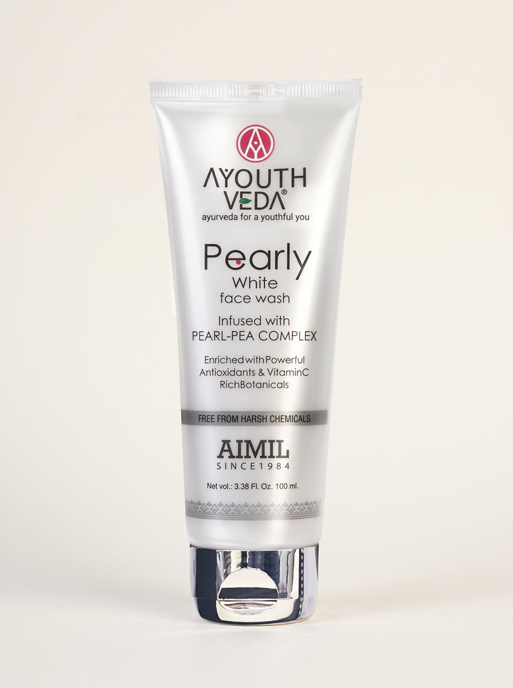 Ayouthveda Pearly White Face Wash - 100ml