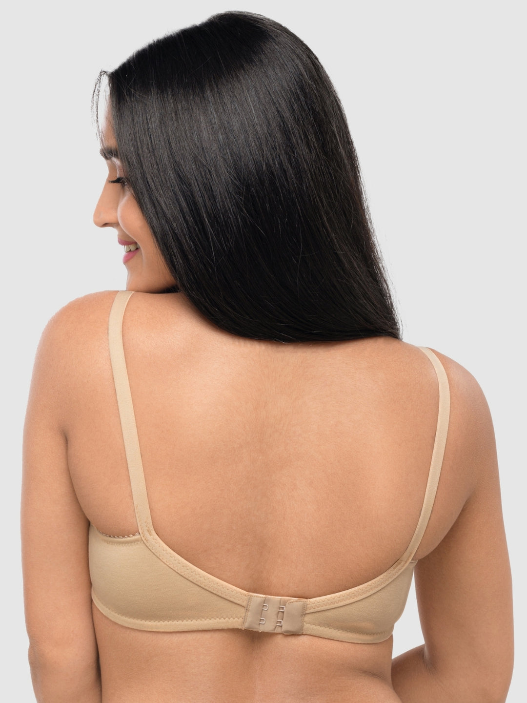 Lovable Multicolor Non Padded Non Wired Full Coverage Bra - (Pack of 2) Contours- C.Pink/Skin