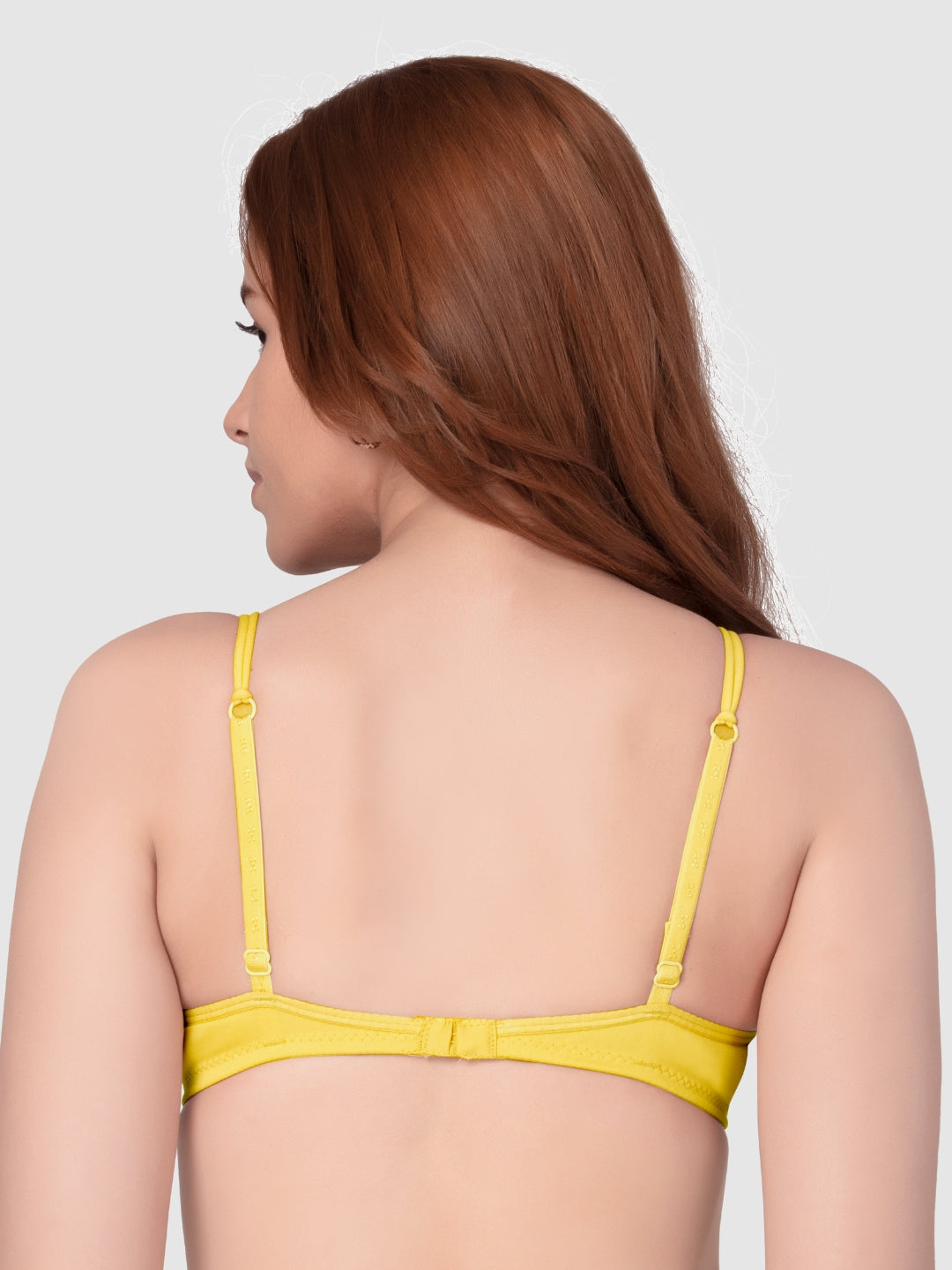 Daisy Dee Yellow Padded Non Wired Full Coverage Bra NKWI-Yellow