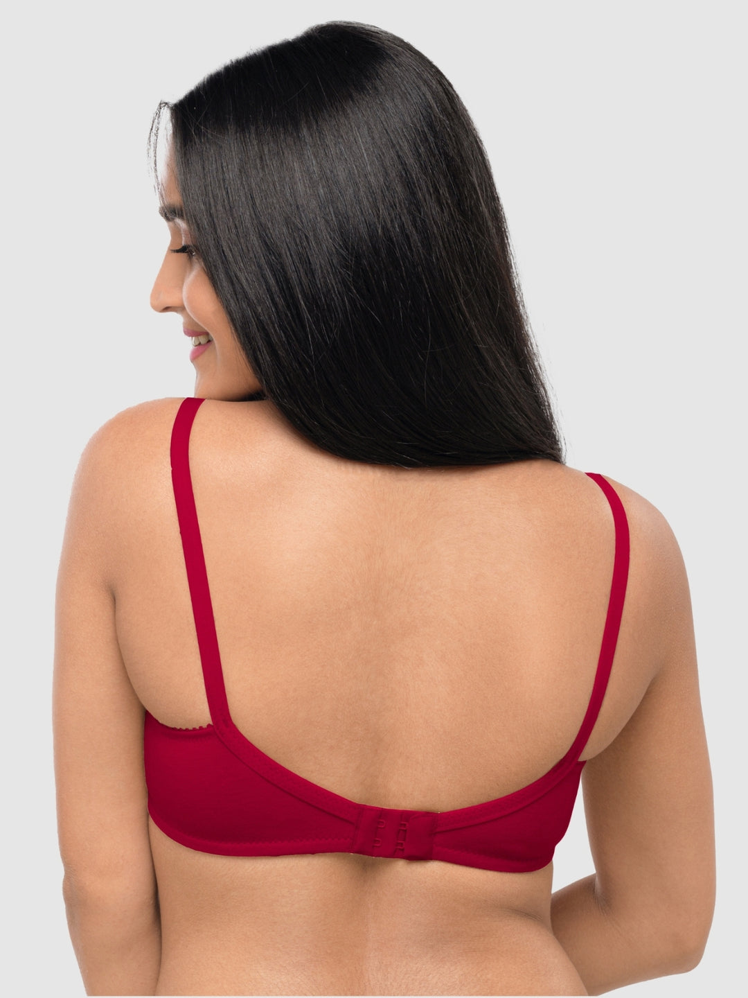 Lovable Multicolor Non Padded Non Wired Full Coverage Bra - (Pack of 2) Contours- O.Pink/Violet