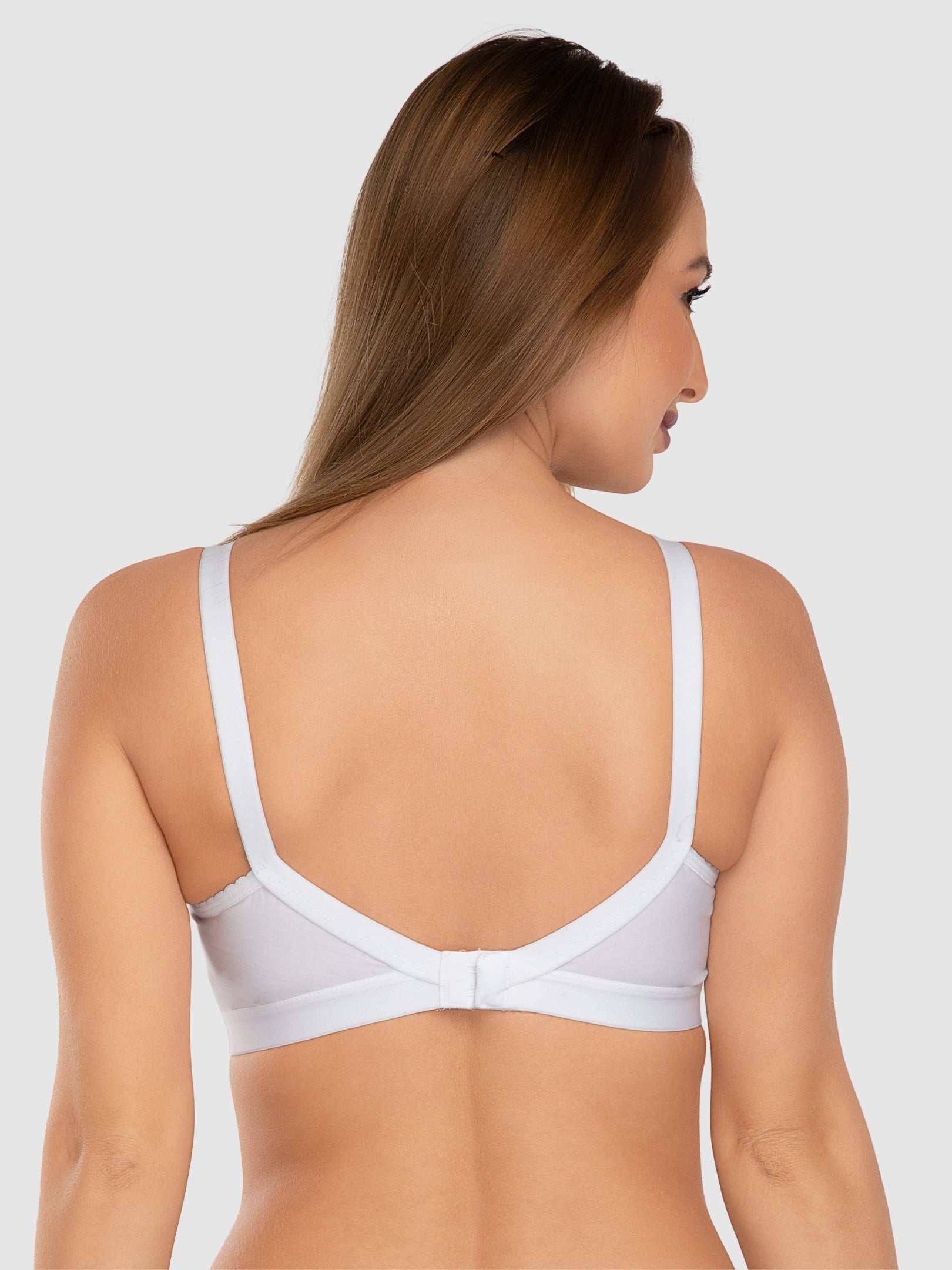 Daisy Dee White Non Padded Non Wired Full Coverage Bra NACNT-White