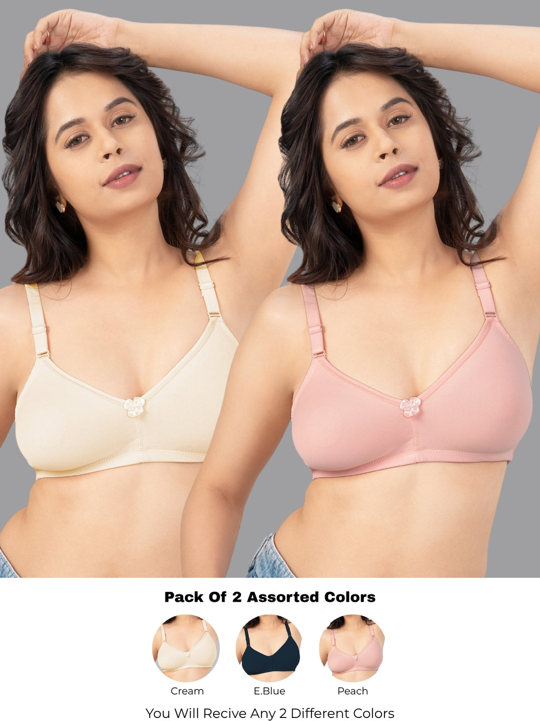Lovable Non Padded Seamless Non Wired Full Coverage T-Shirt Bra