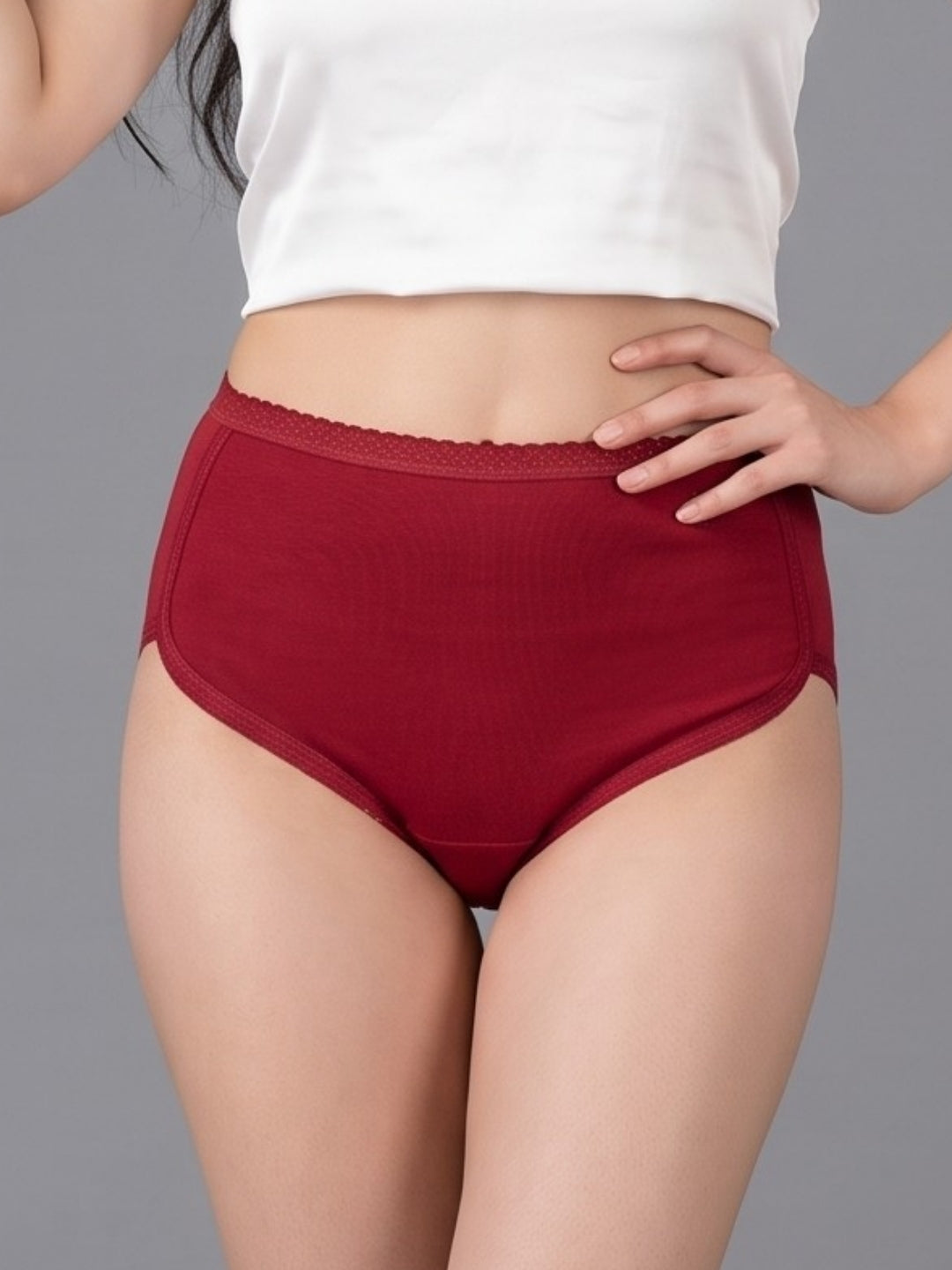 LOVZme Women Assorted Solid Panty (Pack of 3) - PARADISE