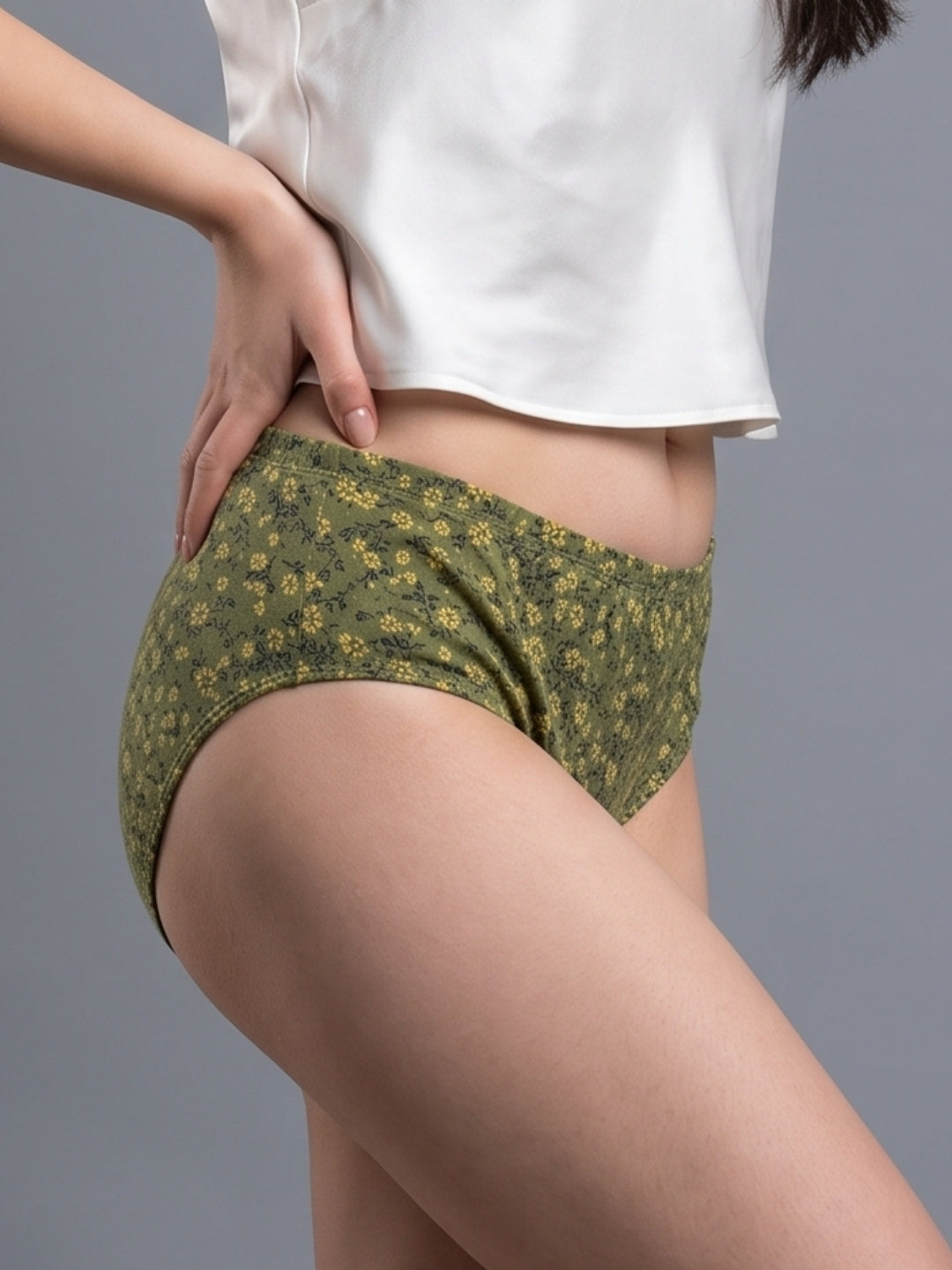LOVZme Women Assorted Printed Hipster Panty (Pack of 3) - BLUSH