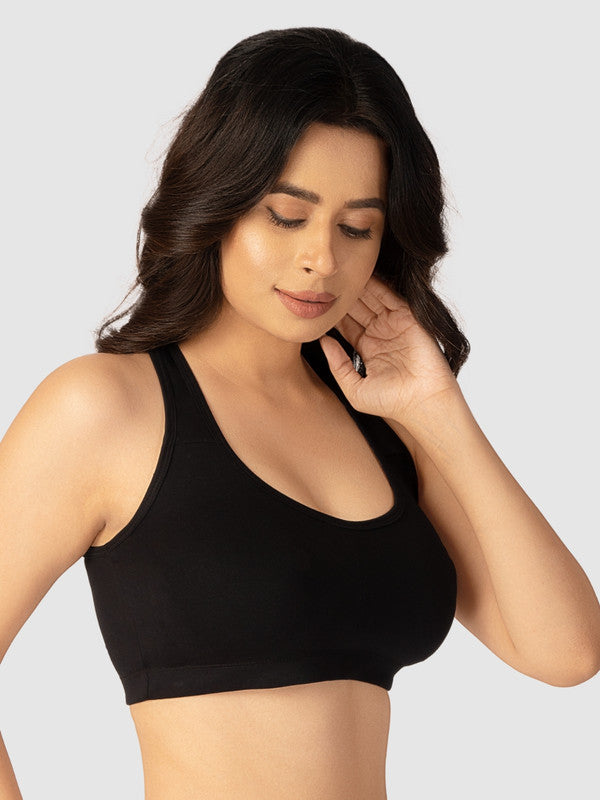 Lovable Womens Removable pad Non Wired Full Coverage Sports Bra