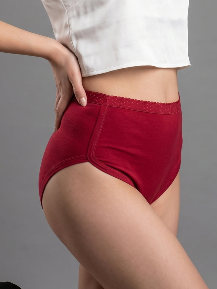 LOVZme Women Assorted Solid Panty (Pack of 3) - PARADISE