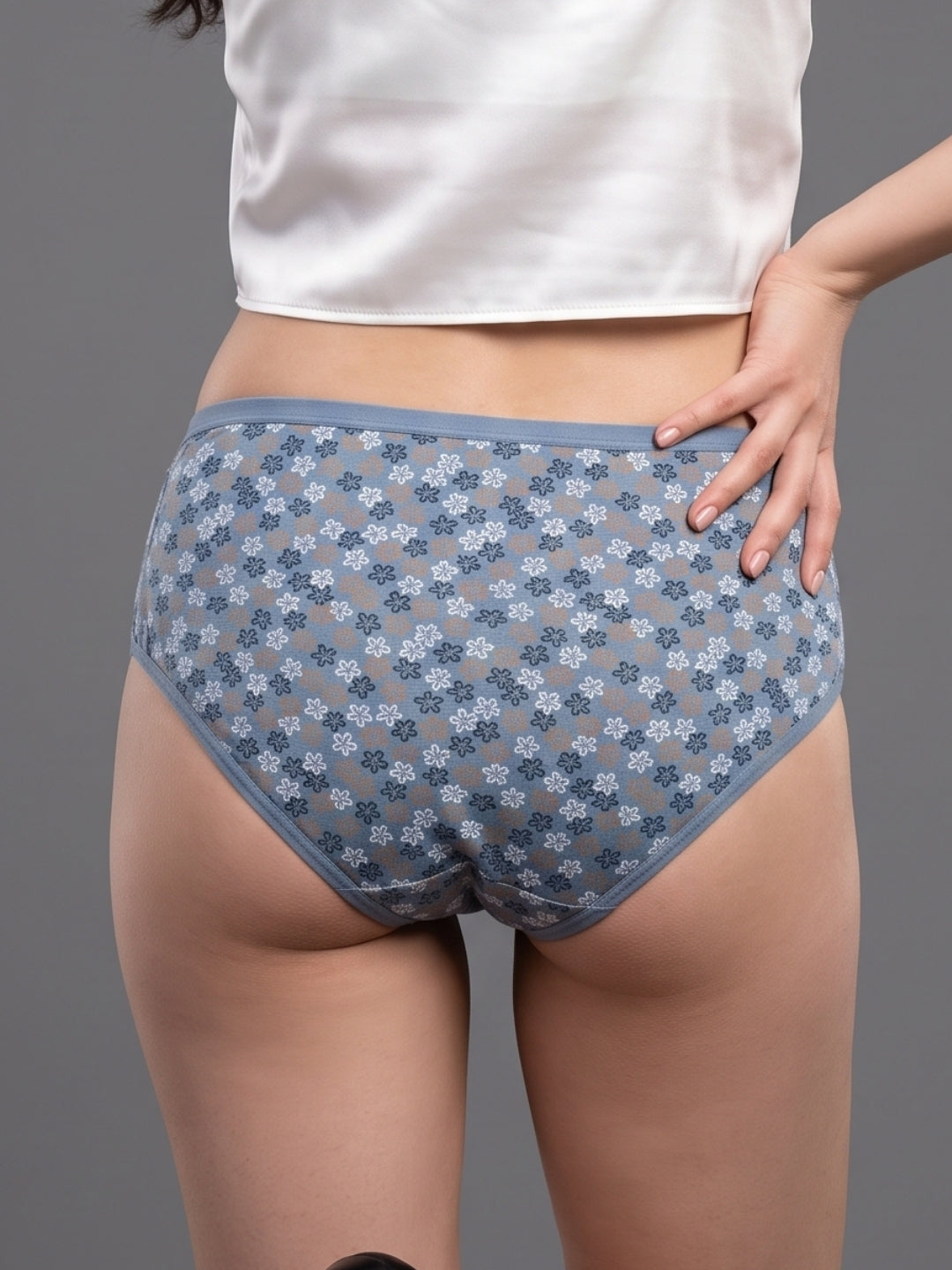 LOVZme Women Assorted Printed Hipster Panty (Pack of 3) - CHARM