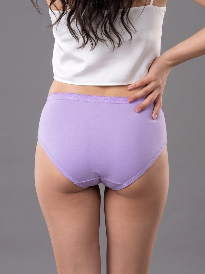 LOVZme Women Assorted Solid Panty (Pack of 3) - PARADISE