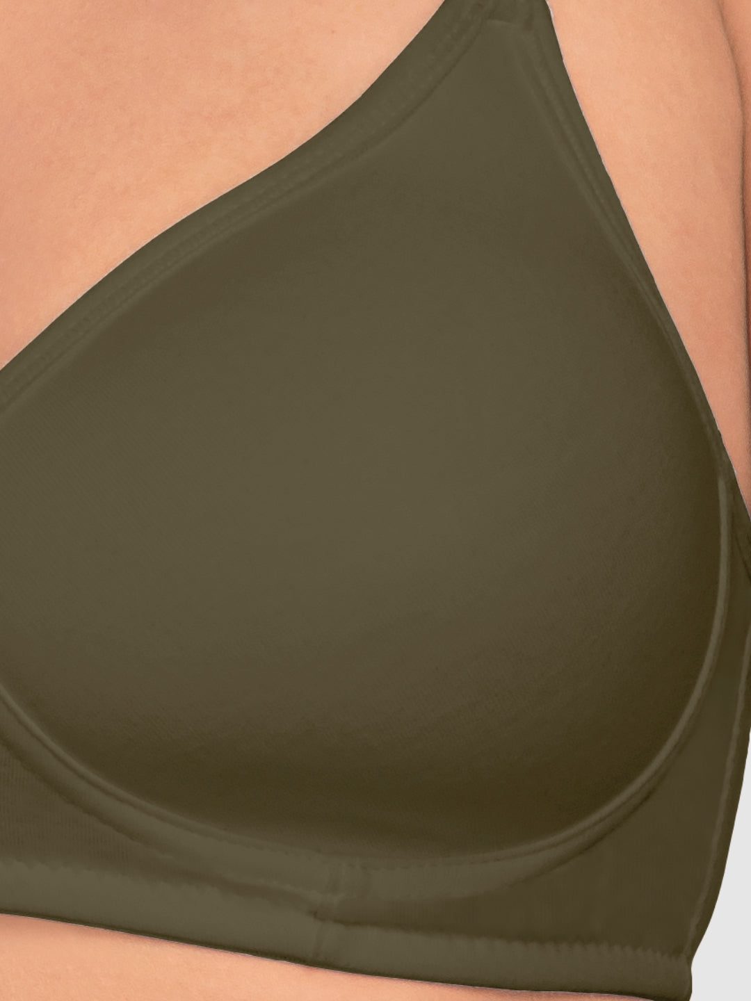 Daisy Dee Dark Green Highly Padded Non-Wired Full Coverage T-Shirt Bra - NMPL_D.GREEN